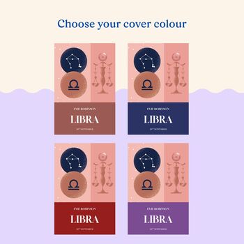 Libra Star Sign Gift Personalised Astrology Zodiac Book, 8 of 8