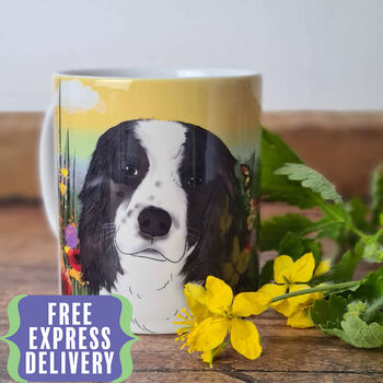 Personalised Dog Mug For Spring, 2 of 12