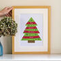 Personalised Christmas Tree Print, thumbnail 2 of 5