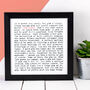 Gin Quotes Gift Print, thumbnail 1 of 7