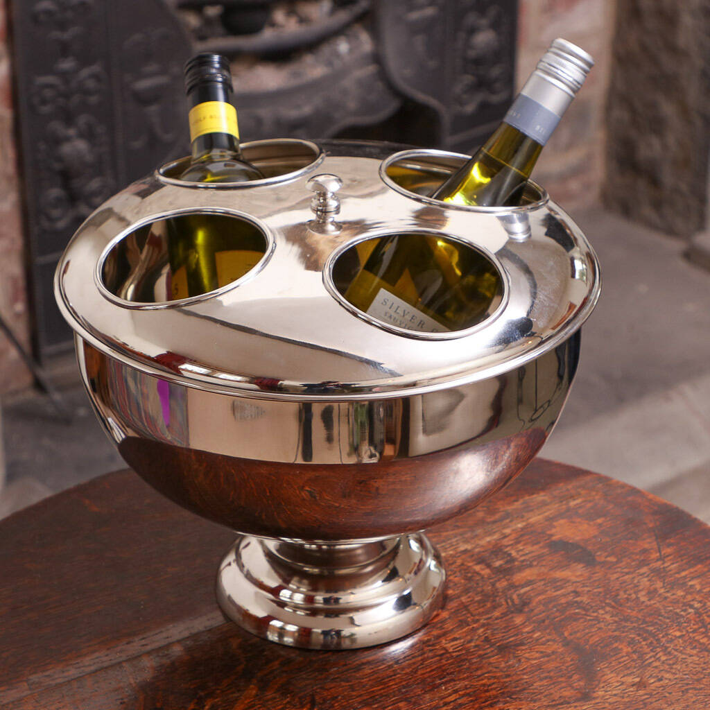 carnegie luxury champagne ice bucket by dibor