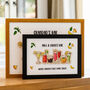 Personalised Cocktail Bar Framed Print, thumbnail 4 of 7