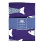 'Ocean Shoal' 100% Cotton Tea Towel, thumbnail 9 of 12