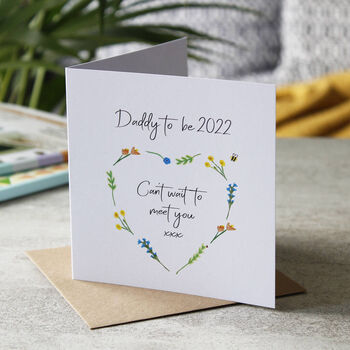 Baby Scan 'Dad Or Daddy To Be' Magnet Card, 2 of 3