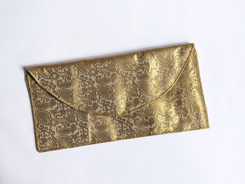 Handmade Silk Sari Purses, Fair Trade Clutch Bags, Ethically Handmade, 9 of 12