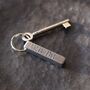 Personalised Iron Bar Keyring For 6th Anniversary, thumbnail 8 of 11