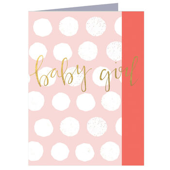 New Baby Girl Mini Card, 2 of 3