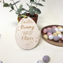 Personalised Stop Here Easter Bunny Card, thumbnail 9 of 11