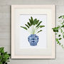 Chinoiserie Vases, Set Of Four Botanical Art Prints, thumbnail 4 of 11