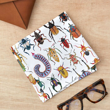 Beetle Handkerchief Pocket Square, 3 of 4