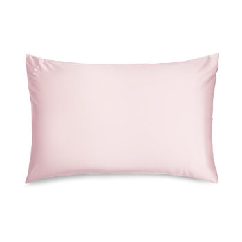 Silk Addict 100% Mulberry Silk Pillowcase Twinpack Pale Pink, 2 of 5