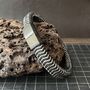 Woven Leather And Stainless Steel Bracelet For Men, thumbnail 7 of 9