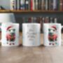 Cute Personalised Christmas Sheep In Jumper Mug B, thumbnail 2 of 2