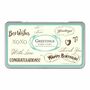 Set Of 10 Greetings Rubber Stamps By Cavallini And Co, thumbnail 4 of 4