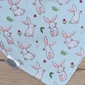 Bandana Dribble Bib Rabbits, 2 of 2