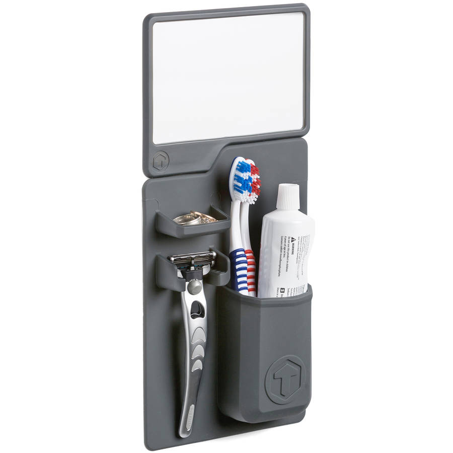 tooletries mighty toothbrush holder and mirror pack by tooletries