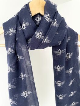 Bee Print Scarf, 4 of 4