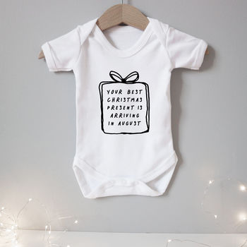 Personalised Occasion Baby Announcement Bodysuit, 2 of 6
