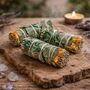 White Sage Eucalyptus And Sinuata Cleansing Ritual Trio, thumbnail 1 of 2