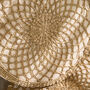 Ambala Woven Round Floor Cushion, thumbnail 3 of 4