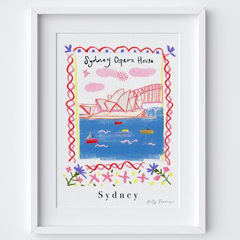 Sydney Opera House, Australia Landmark Travel Print, 3 of 3