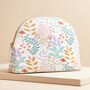 Under The Sea Floral Wash Bag, thumbnail 1 of 3