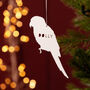 Personalised Memorial Acrylic Pet Christmas Decoration, thumbnail 4 of 7