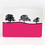 Rural Landscape Table Mat And Coaster Set Of Eight, thumbnail 5 of 11