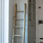 Bamboo Leaning Display Ladder, thumbnail 1 of 4