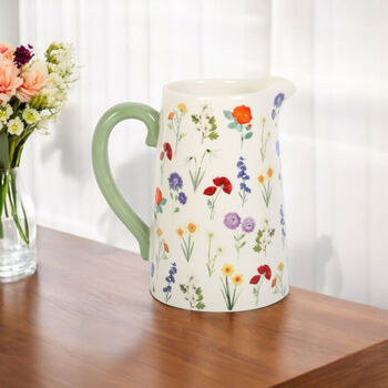 Wildflower Flower Jug Vase Floral Gift For Her, 4 of 4