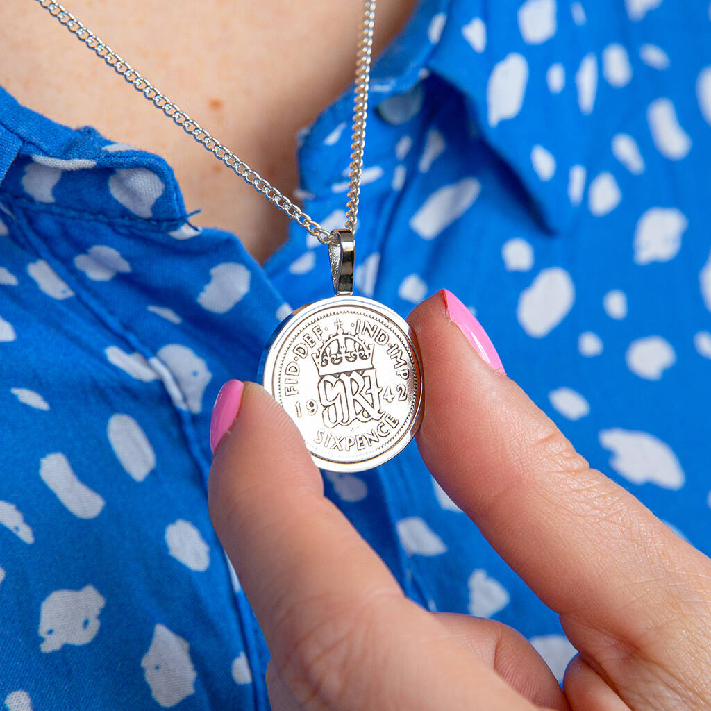 80th Birthday 1942 Sixpence Coin 