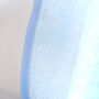 Personalised Baby Blue Hooded Towel With Monogram, thumbnail 4 of 4