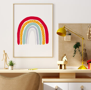 Nursery Rainbow Poster, 2 of 7