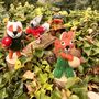 Handmade Felt Nelly Nutkins Squirrel Decoration, thumbnail 3 of 3