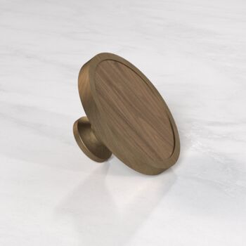 Oak, Walnut, Zebrano And Maple Cupboard Drawer Knobs, 5 of 8