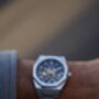 Mens Watch Automatic Skeleton Watch London Silver Edition, thumbnail 1 of 7