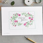 'Always And Forever' Hand Finished Art Print, thumbnail 2 of 2