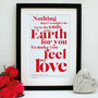 Personalised Our Song Framed Print, thumbnail 4 of 12