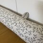 Draught Excluder With Loops, Filled Draft Stopper, thumbnail 4 of 5