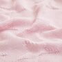 Personalised Pink Star Jacquard Blanket, thumbnail 4 of 7