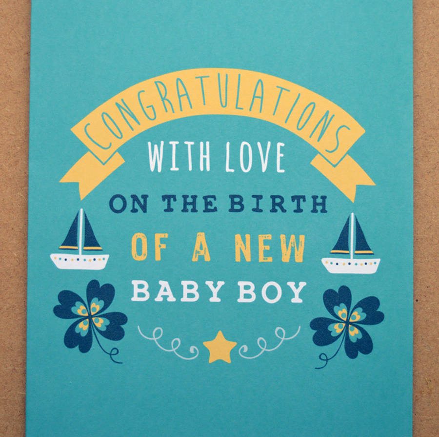 congratulation birth word on ello personalised by new baby congratulations card birth