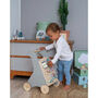 Personalised Wooden Grey Activity Walker Toy, thumbnail 5 of 8