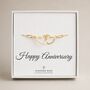 Anniversary Gift For Wife, Interlocking Hearts Bracelet, thumbnail 1 of 11