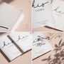 Personalised Wedding Vow Cards His And Her Vow Books, thumbnail 2 of 10