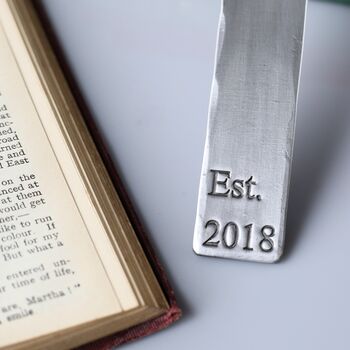 Iron Metal Bookmark For 6th Wedding Anniversary, 3 of 11