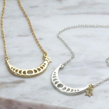 Moon Phases Necklace, 7 of 11