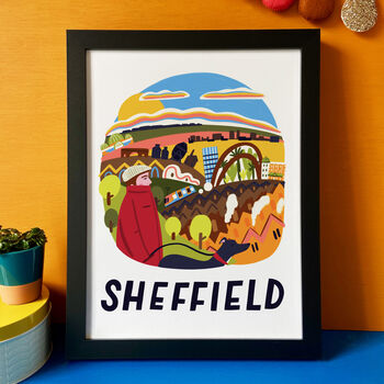 Sheffield Travel Poster, 3 of 7