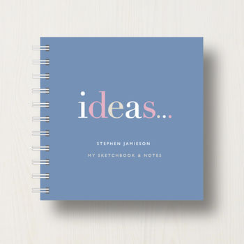 Personalised 'Ideas' To Do Small Notebook, 6 of 10