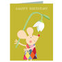 Mini Mouse Happy Birthday Card, thumbnail 2 of 3