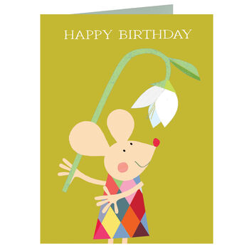 Mini Mouse Happy Birthday Card, 2 of 3